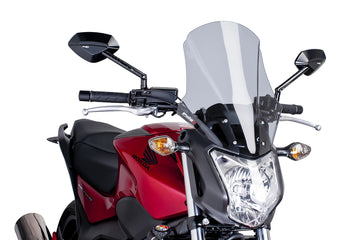 TRIUMPH BONNEVILLE T 120 NERO [2025] - Cupolino Touring Plus | Colorato | PUIG6361H
