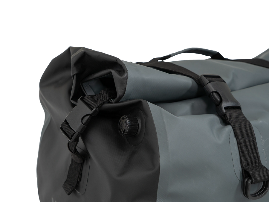 Motorradtasche [Hepco & Becker] - Drybrid Bag 50L Motorrad Gepäckrolle wasserdicht – Gurtbefestigung