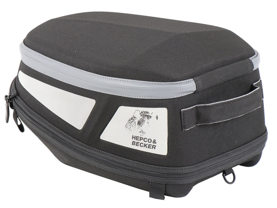 Hecktasche [Hepco & Becker] - Royster Rearbag Sport Hecktasche mit Gurtbefestigung - schwarz/grau – Sportrack