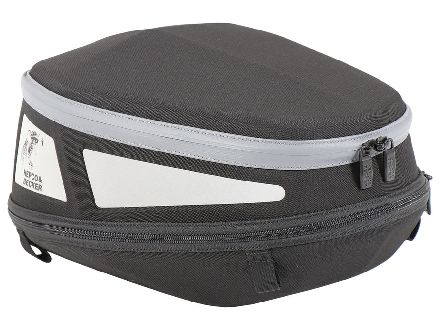 Hecktasche [Hepco & Becker] - Royster Rearbag Sport Hecktasche schwarz/grau inkl. Seatpad Basic – Seatpad