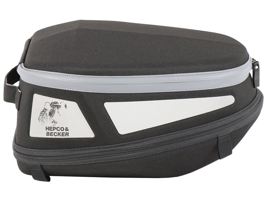 Hecktasche [Hepco & Becker] - Royster Rearbag Sport Hecktasche schwarz/grau inkl. Seatpad Basic – Seatpad