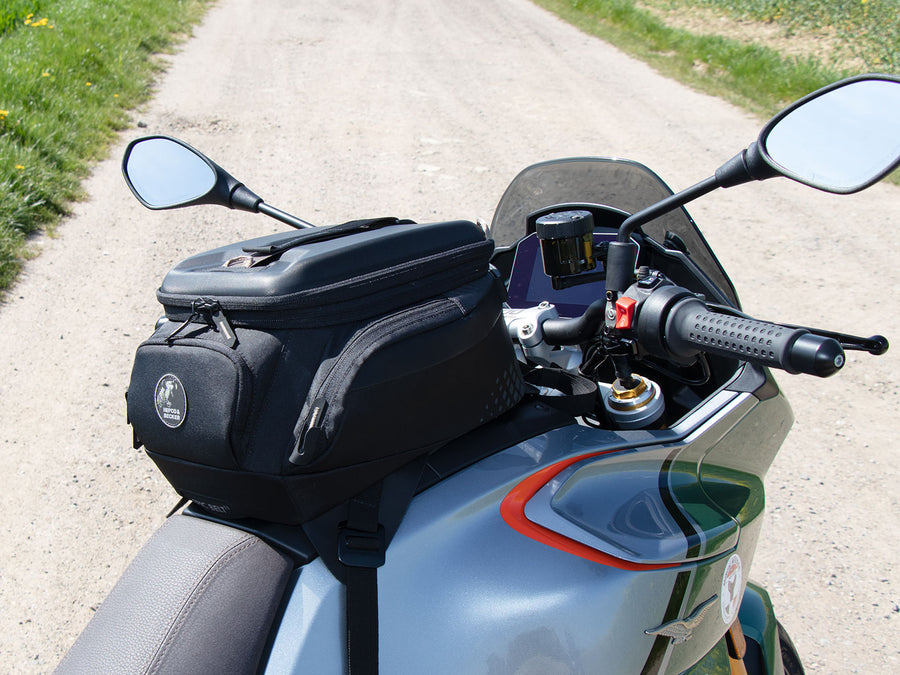 Aprilia TUAREG 660 [2025-] - SAC DE RÉSERVOIR UNIVERSEL EPIC 11 CEINTURE noir
