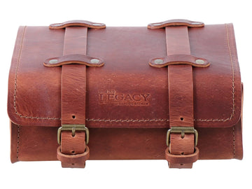 Hepco & Becker [Hepco & Becker] - Sacoche de selle Legacy en cuir - marron