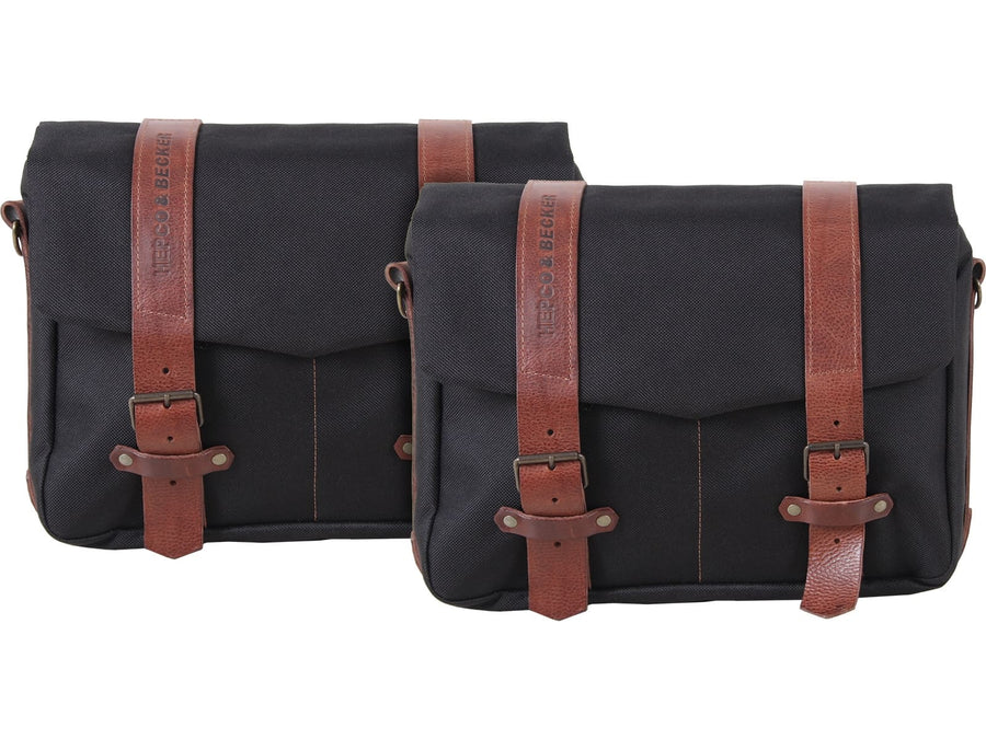 Motorradtasche [Hepco & Becker] - Legacy Kuriertaschenset L/L schwarz – C-Bow