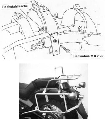 Honda VT 600 C [1988-2000]-Carrier Complete