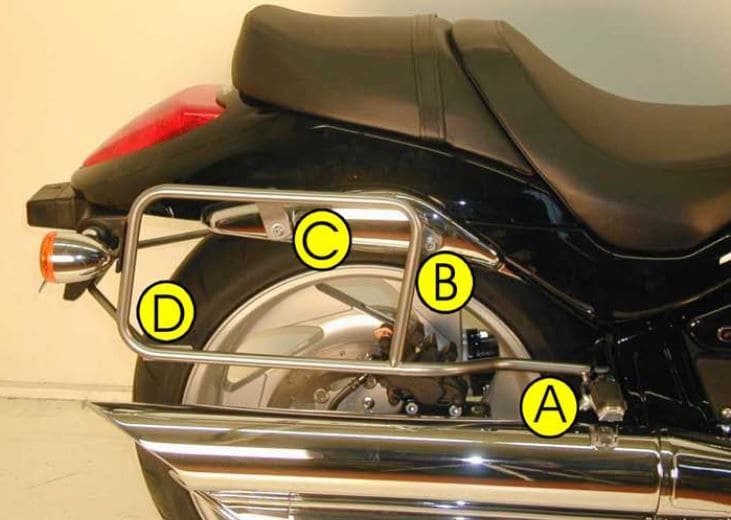 Suzuki M 1800 [2006-2012] - Carrier valigia