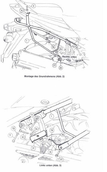 Suzuki SV 650 [2003-2006] - suitcase carrier