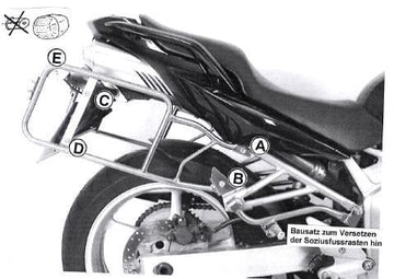 Yamaha FZ 6 [2004-2006] - Carrier valigia