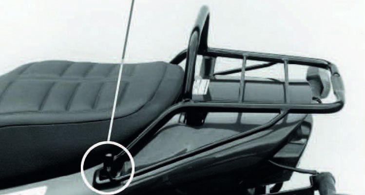 Yamaha XJ 600 S [1996-2003] - Bridge à bagages
