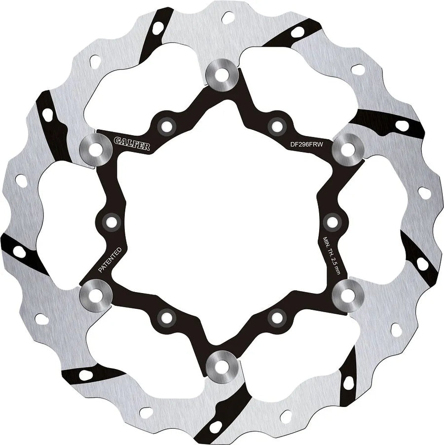 Yamaha Yz 250 F [2023-2024, 2024] - disque de frein flottant ondulé, rainuré - photo 1