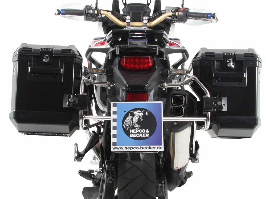 Honda CRF 1000 L à ADV SP [2018-2019] - Découpe de porte-caseurs latérale