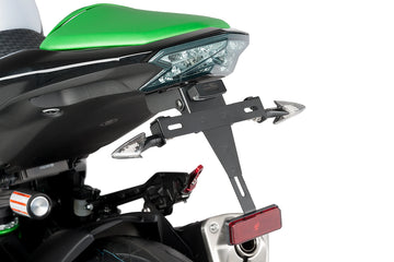 KAWASAKI Z800 2013-2017 - Support de plaque d'immatriculation | Noir | PUIG6548N
