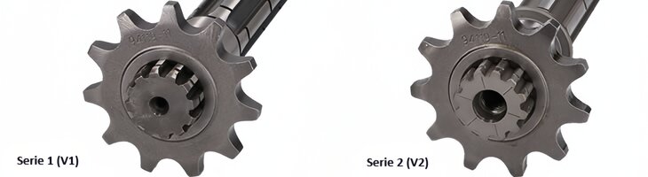 Beta RR SM 50 2T - Arbre de transmission pièce détachée primaire d'origine