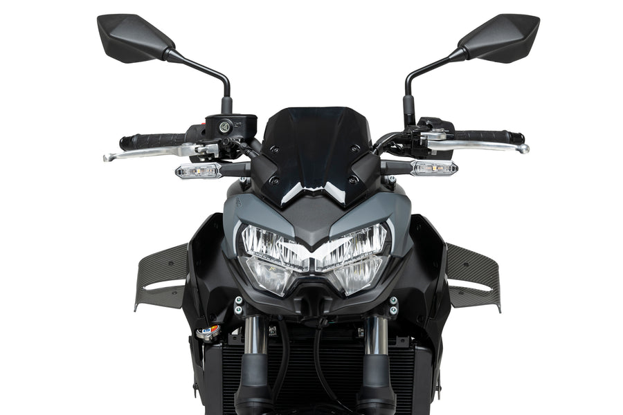 KAWASAKI Z 650 [2025] – Spoiler D12 – Aspetto carbonio