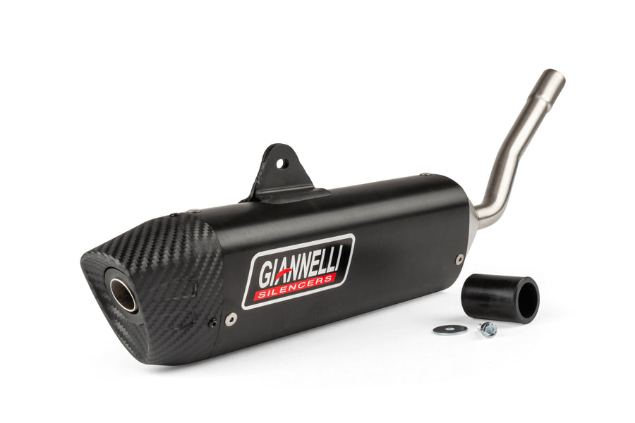 Beta RR SM 50 2T - Terminale Enduro Sonic alluminio nero