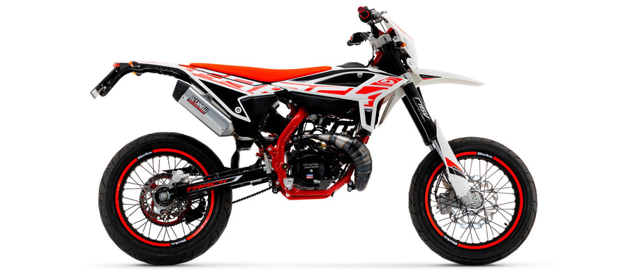 Beta RR-T SM 50 2T - Pot d'échappement avec ESD Enduro noir