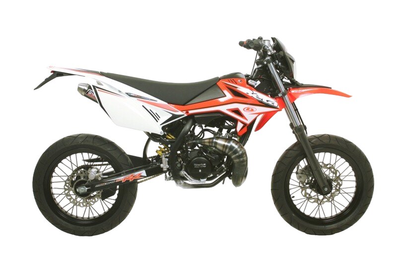 Beta RR Enduro 50 2T - Scarico con alluminio ESD Enduro