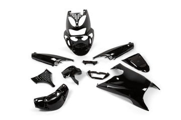 Aprilia SR Netscaper 50 2T LC - kit carena 11 parti nero