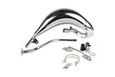 Beta RR SM 50 2T - Pot d'échappement Cross chromé 50/70cc