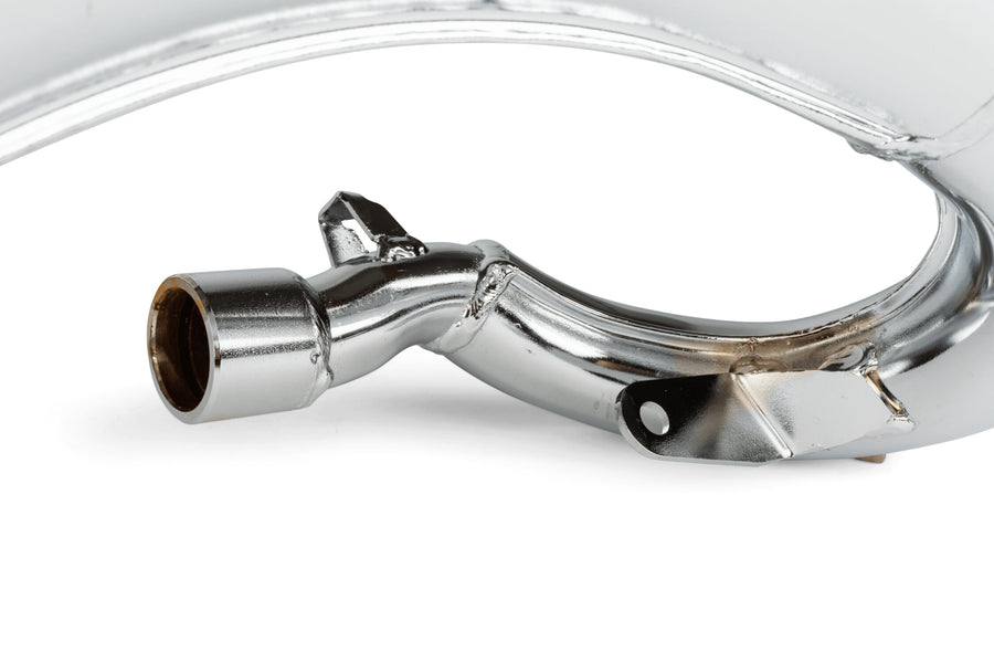 Beta RR SM 50 2T - Pot d'échappement Cross chromé 50/70cc