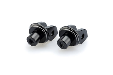 APRILIA RS 660 FACTORY [2025] – Adaptateur repose-pieds en caoutchouc “Rider” – Noir