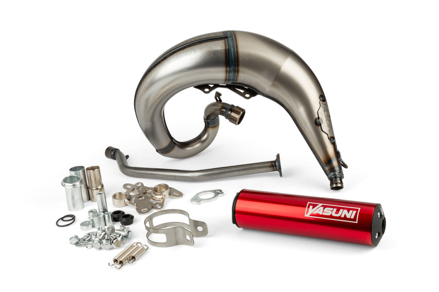 Derbi Senda X-Race SM '05 - '10 50 2T D50B0 - Scarico Cross ML Rosso