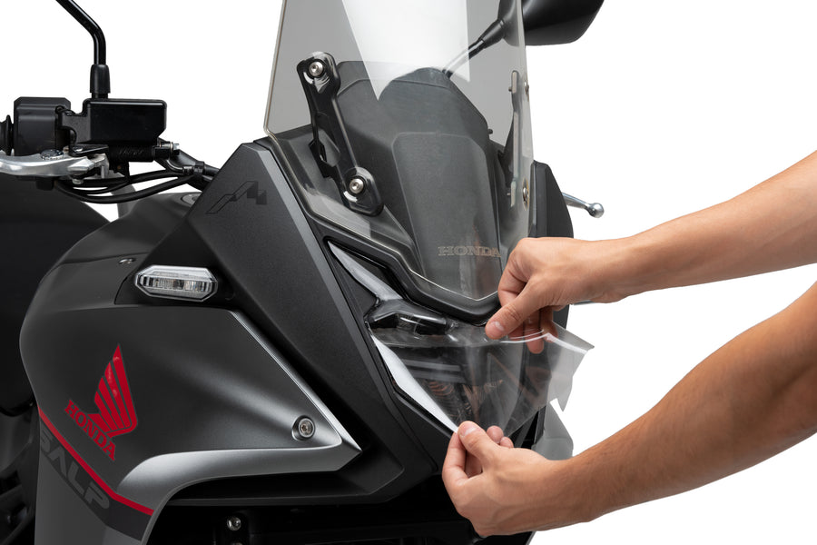 HONDA XL 750 TRANSALP [2024] – Scheinwerferschutz Adhere – Transparent