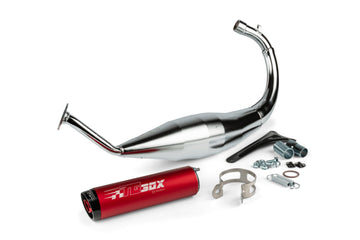 Beta RR SM 50 2T - Pot d'échappement XS 2 chromé