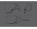 BMW F 750 GS [2024] – Garde-boue à bras oscillant simple – Noir mat-16