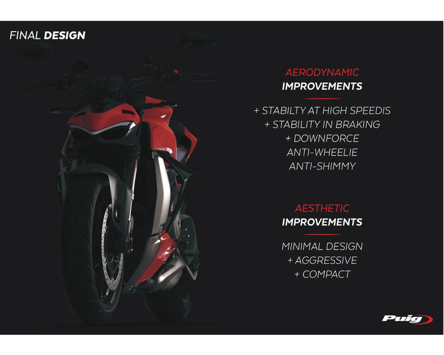 DUCATI STREETFIGHTER V2 [2024] – Lato parabrezza carenatura nuda