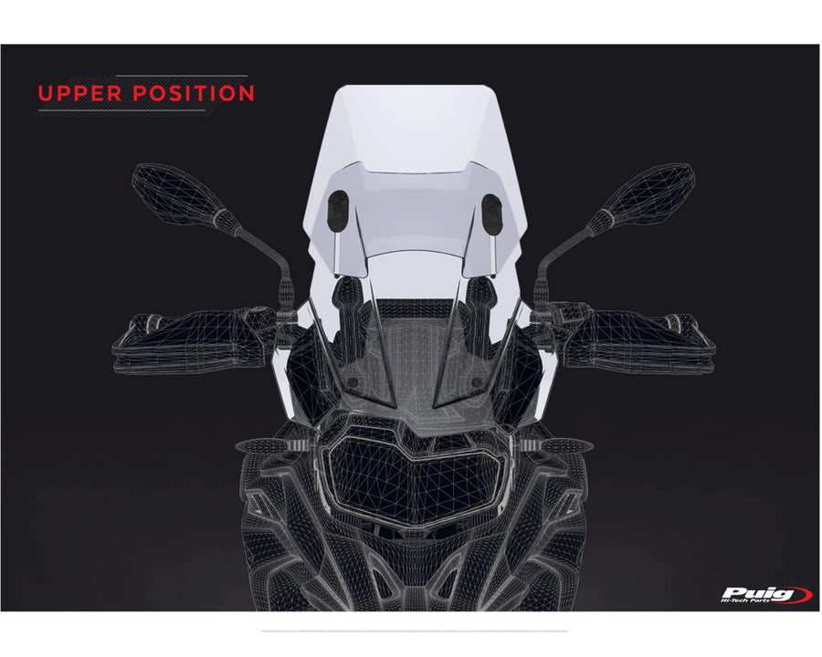 BMW F 750 GS [2024] – Adjustable screen – Transparent