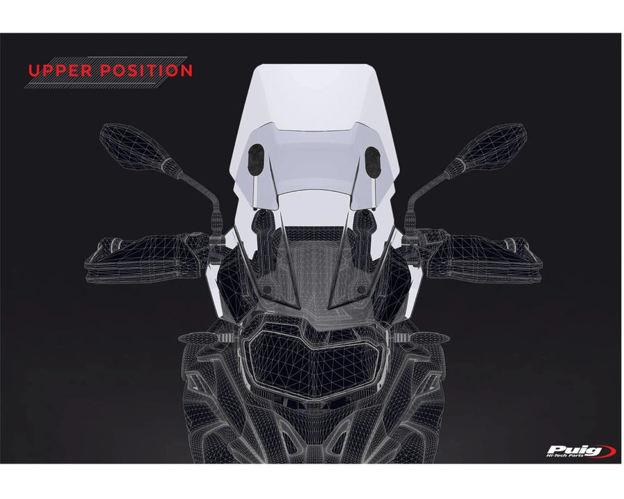 BMW F 750 GS [2024] – Adjustable screen – Transparent