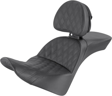 harley davidson flde [SADDLEMEN] – Explorer Sitz mit Rautensteppung