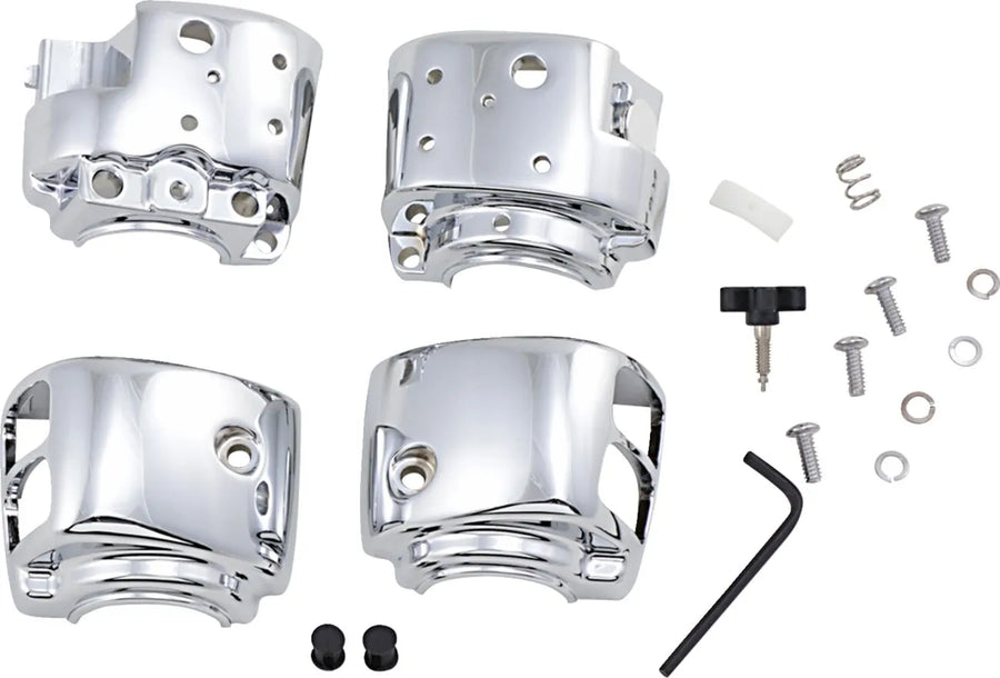 Harley-Davidson Low Rider S [Kuryakyn]-chrome-plated switch housing
