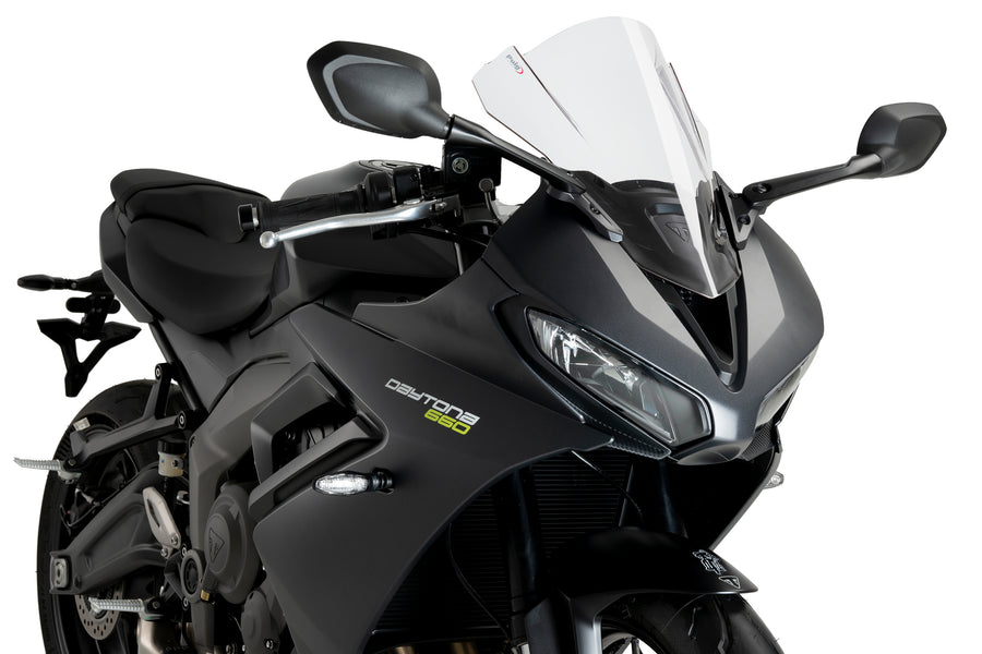 TRIUMPH DAYTONA 660 [2025] – Z-Racing Scheibe – Mattschwarz