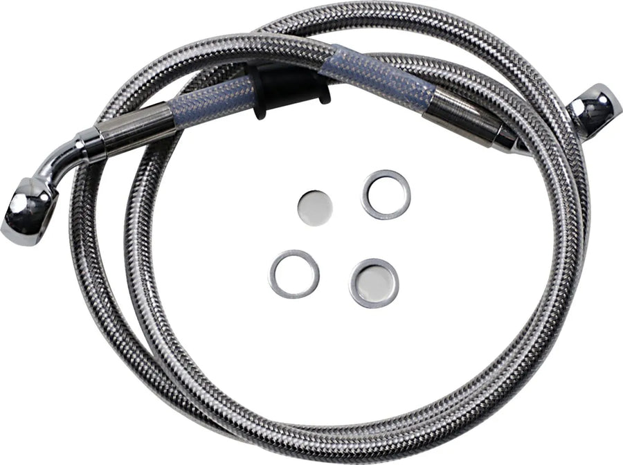 harley davidson softail street bob fxbb [DRAG SPECIALTIES] – Edelstahl Bremsleitungs-Kit