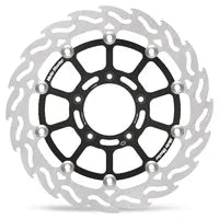 BMW S 1000 R [2025-2026] - FLAME floating aluminum brake disc - surface: black, silver - item no. 113213 – picture 12