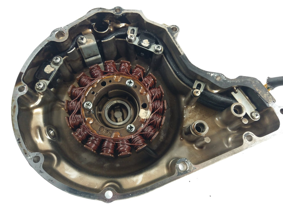 Suzuki Intruder VS 700 VP51A [1986] - Lichtmaschinendeckel mit Stator Limadeckel