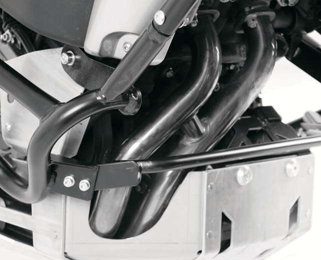 Yamaha XT 1200 Z [2010-2020] - AdapterKit Combinazione Piastra di protezione del motore 8104531 + Yamaha Pipe Protection Bracket