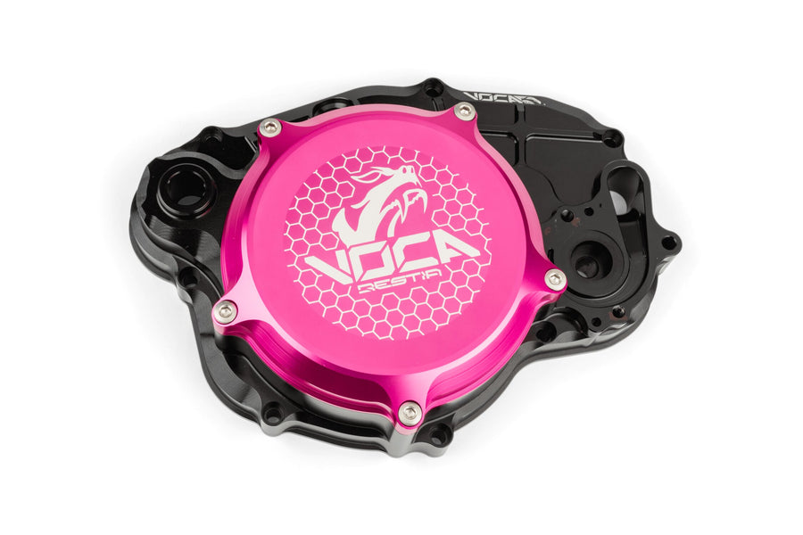 Beta RR Enduro 50 2T - Cache d'embrayage Noir Rose
