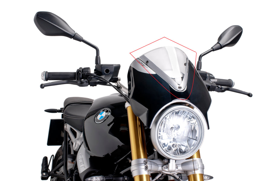 BMW R NINET URBAN S [2024] – Pare-brise RetroVision – Teinté