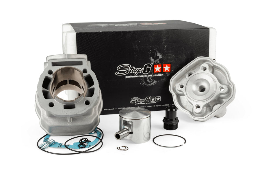 Derbi Senda X-Race SM '05 - '10 50 2T D50B0 - Cylinder kit Big Racing 77cc