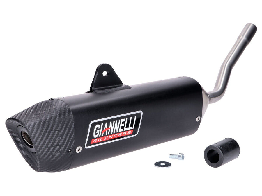 Beta RR Enduro 50 2T - silenziatore posteriore Sonic alluminio nero