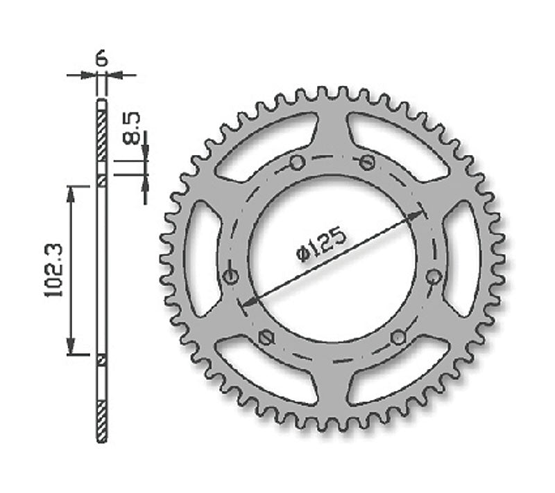 GAS GAS EC 350 F [2024-2025] - Système d'échappement