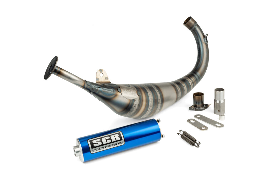 Beta RR SM 50 2T - Pot d'échappement Racing Line 70 80 Bleu