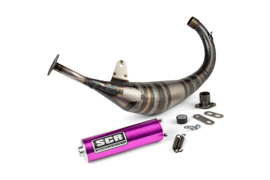 Aprilia RX Enduro 50 2T D50B0 [2007–] - Scarico Racing Line 70 80 Viola