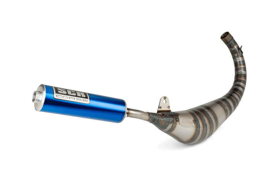 Generic Trigger X-Enduro 50 2T AM6 - Auspuff Racing Line 80 90 Blau