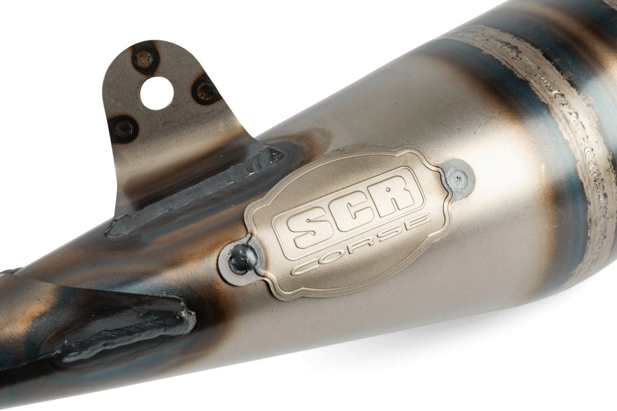 Beta RR Enduro 50 2T - Scarico Handmade 50-70 blu