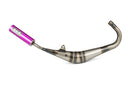 Aprilia RX Factory 50 2T - Scarico Handmade 50-70 viola