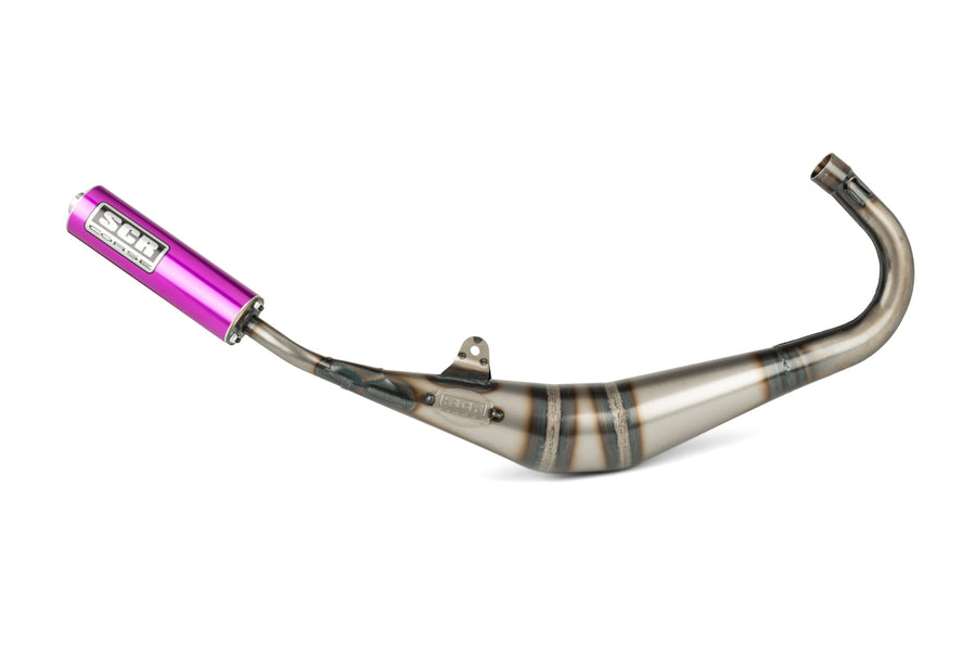 Derbi Senda X-Treme SM '05 - '10 50 2T D50B0 - Scarico Handmade 50-70 viola
